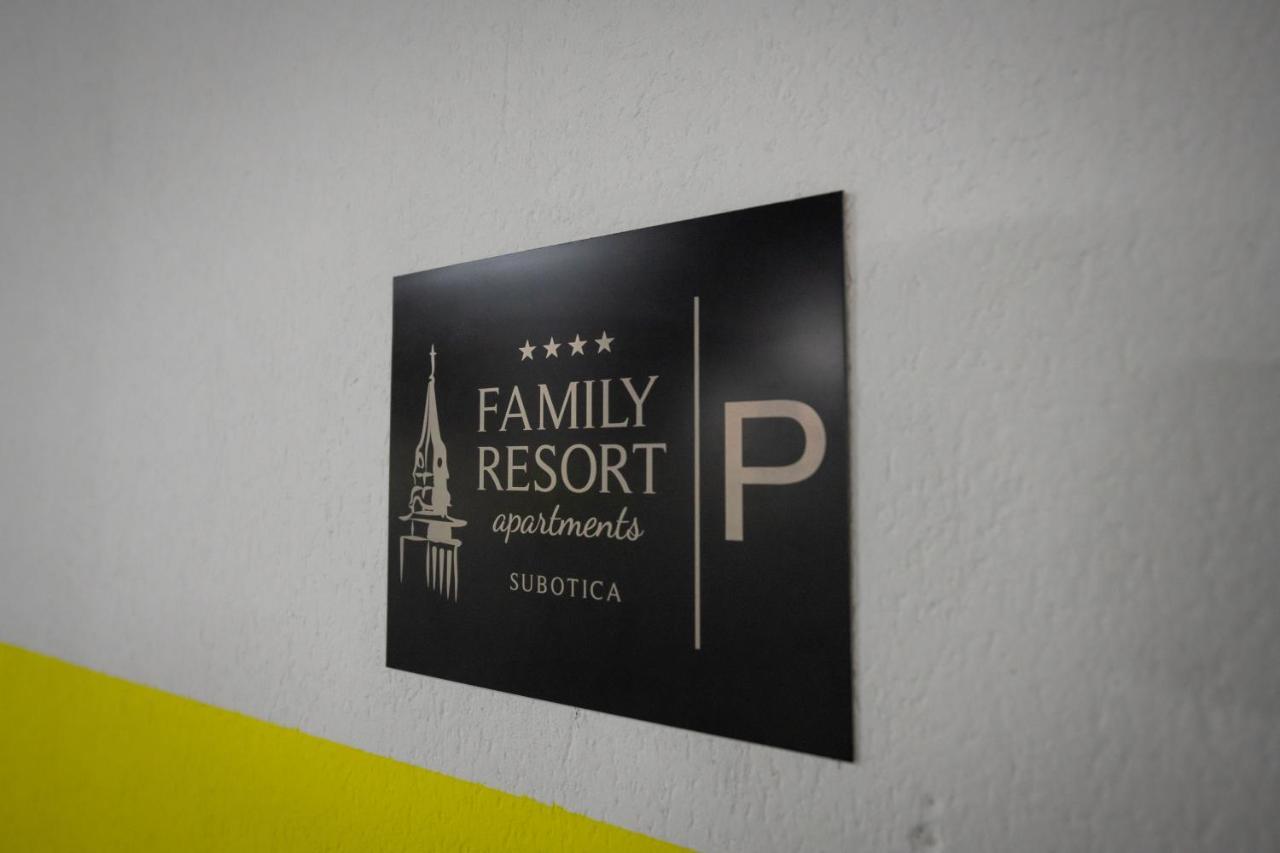 Family Resort Subotica Apartments Dış mekan fotoğraf